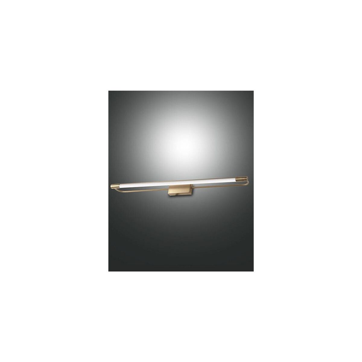 8019282511205 - Rapallo Wandleuchte LED 1x14W Metall- und Methacrylat Messing satiniert