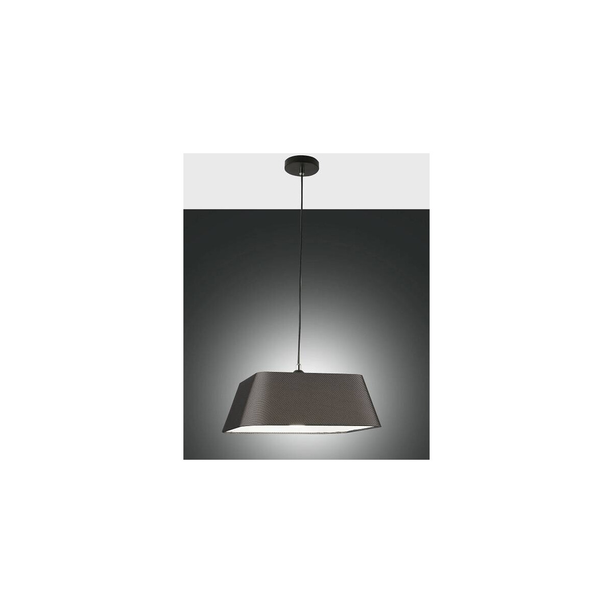 8019282511793 - Fabas Luce Lighting - Fabas Luce Allegra Pendel-Deckenleuchten Glas schwarz E27