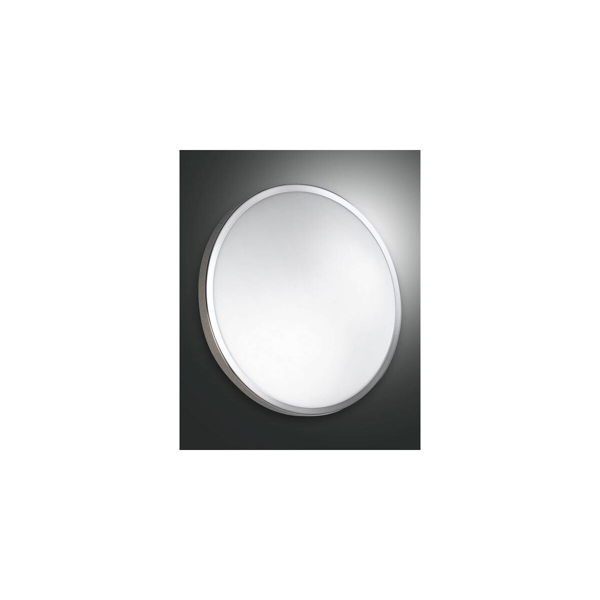 8019282511939 - Led Oberlicht Plaza Metall - Weiß Chrom oder Nickel - Fabas Luce