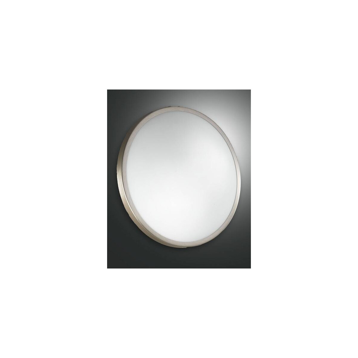 8019282511953 - Fabas Luce Lighting - Fabas Luce Plaza led Paneele Satin-Nickel-Glas IP41