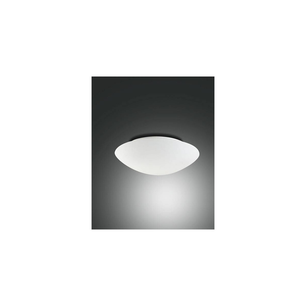 8019282512226 - Pandora LED Deckenleuchte LED 1x18W Metall und geblasenes Glas Weiss