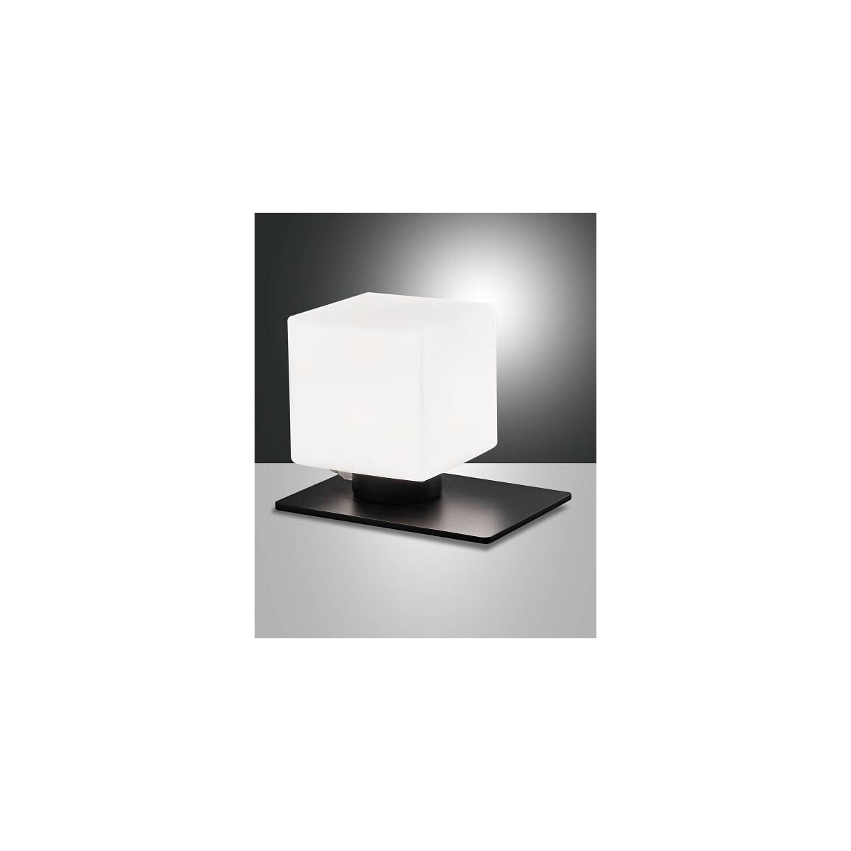 8019282512592 - Zara Tischleuchte G9 LED 1x3W Metall und geblasenes Glas Schwarz