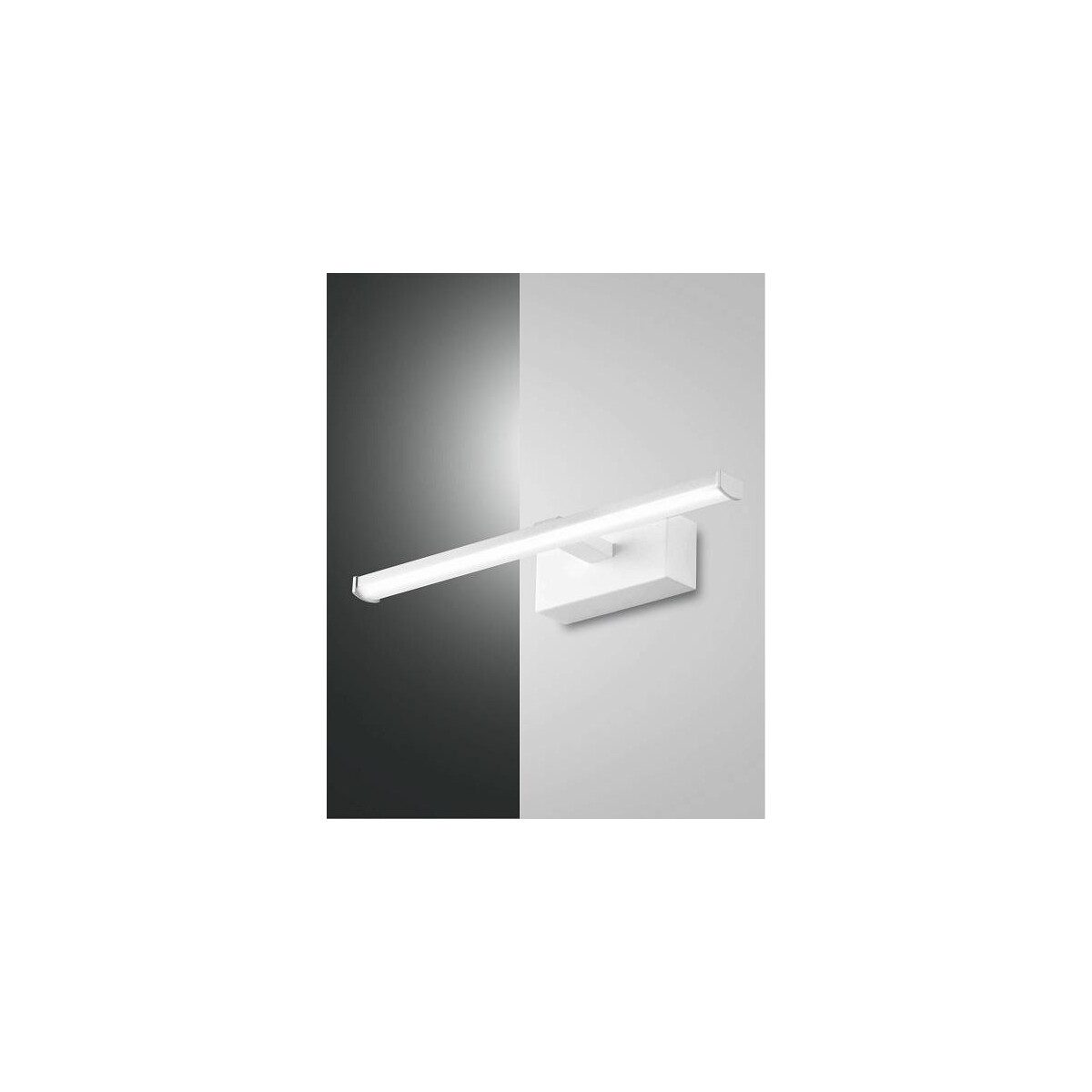 8019282512820 - Nala Wandleuchte LED 1x6W Metall- und Methacrylat Weiss