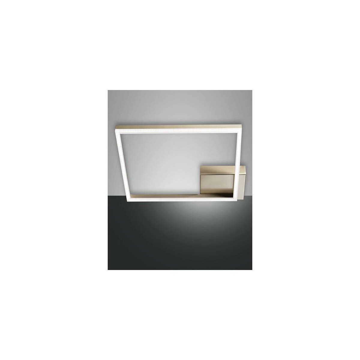 8019282514138 - Bard Deckenleuchte inkl Smartluce LED 1x39W Metall- und Methacrylat Gold edelmatt