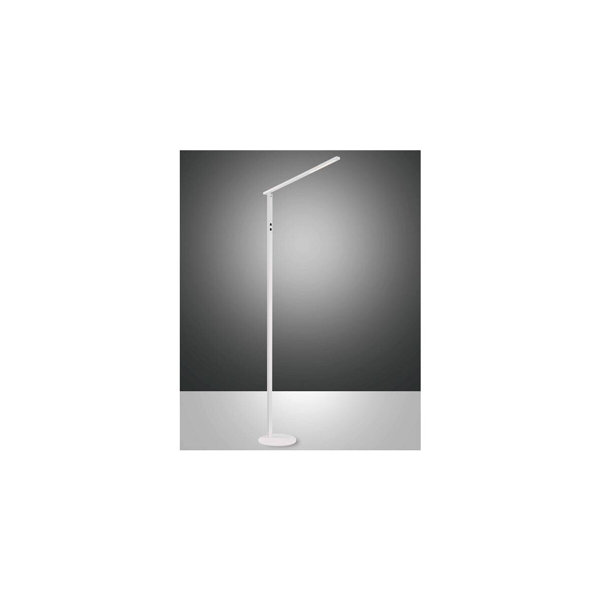 8019282515128 - Fabas Luce Lighting - Fabas Luce Ideal led integrierte Stehleuchte aus weißem Glas