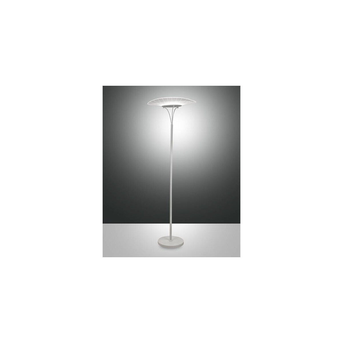 8019282518068 - Fabas Luce Lighting - Fabas Luce Vela led integrierte Stehleuchte aus weißem Glas