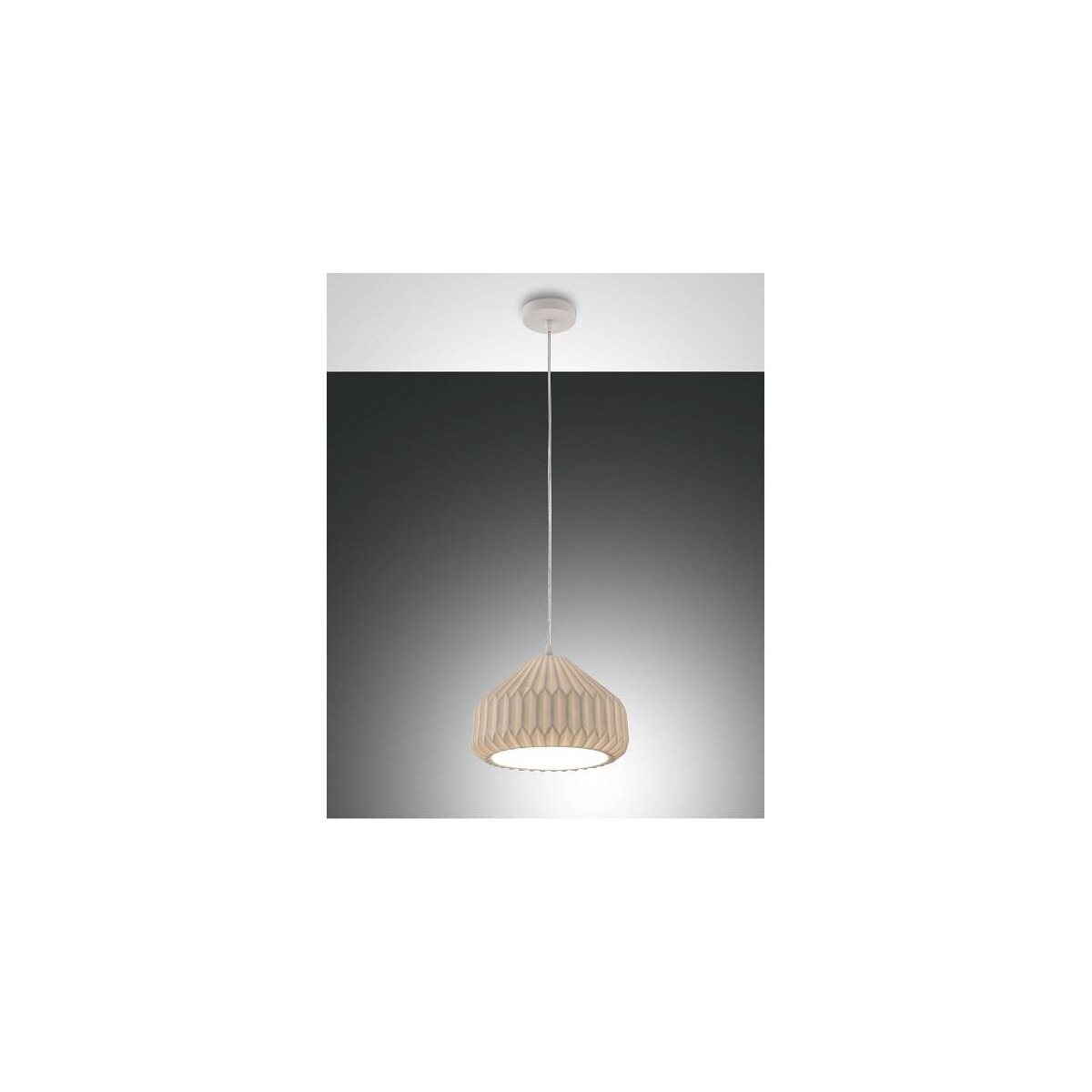 8019282518846 - Fabas Luce Lighting - Fabas Luce Vigor Dome Pendel-Deckenleuchten Weißglas E27