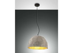 8019282518884 - Fabas Luce Lighting - Fabas Luce Bloom Dome Pendel-Deckenleuchten Graues Glas E27