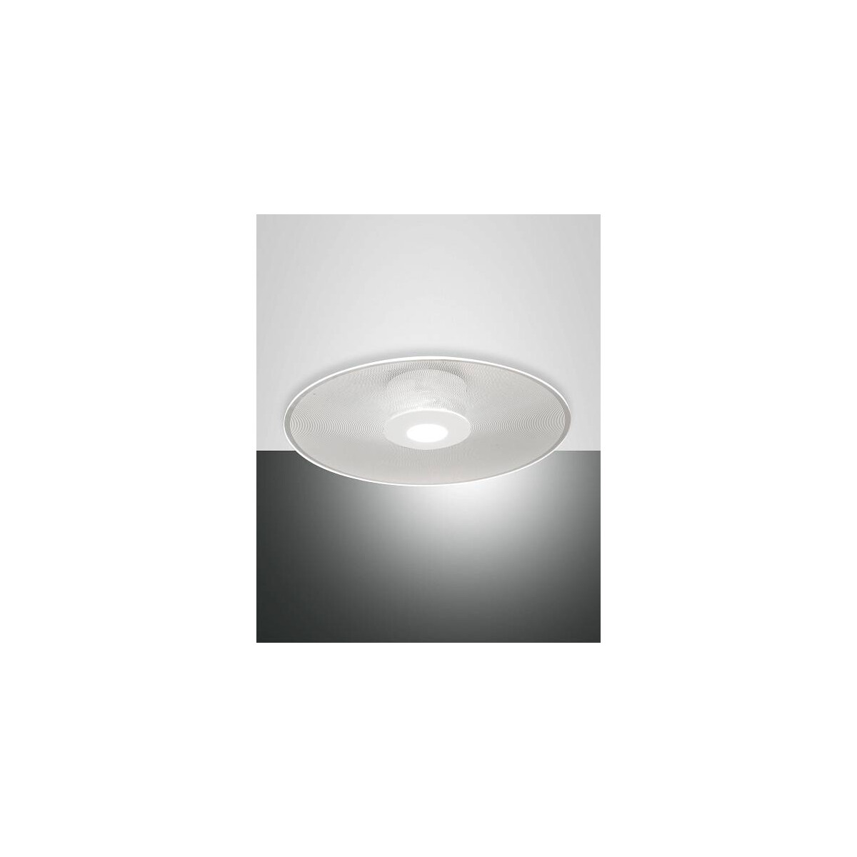 8019282526551 - LED-Deckenleuchte anb 18W Anemone 3000K 1275lm ws mt dali IP20 Ø450mm Kstopal 3590-65-102 - Fabas