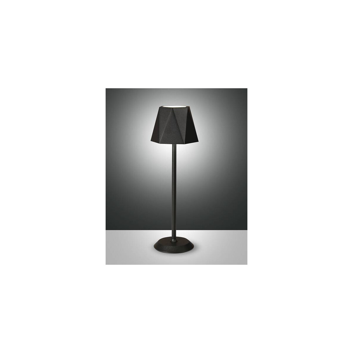 8019282532866 - KATY Akku Tischleuchte LED 1x3W schwarz