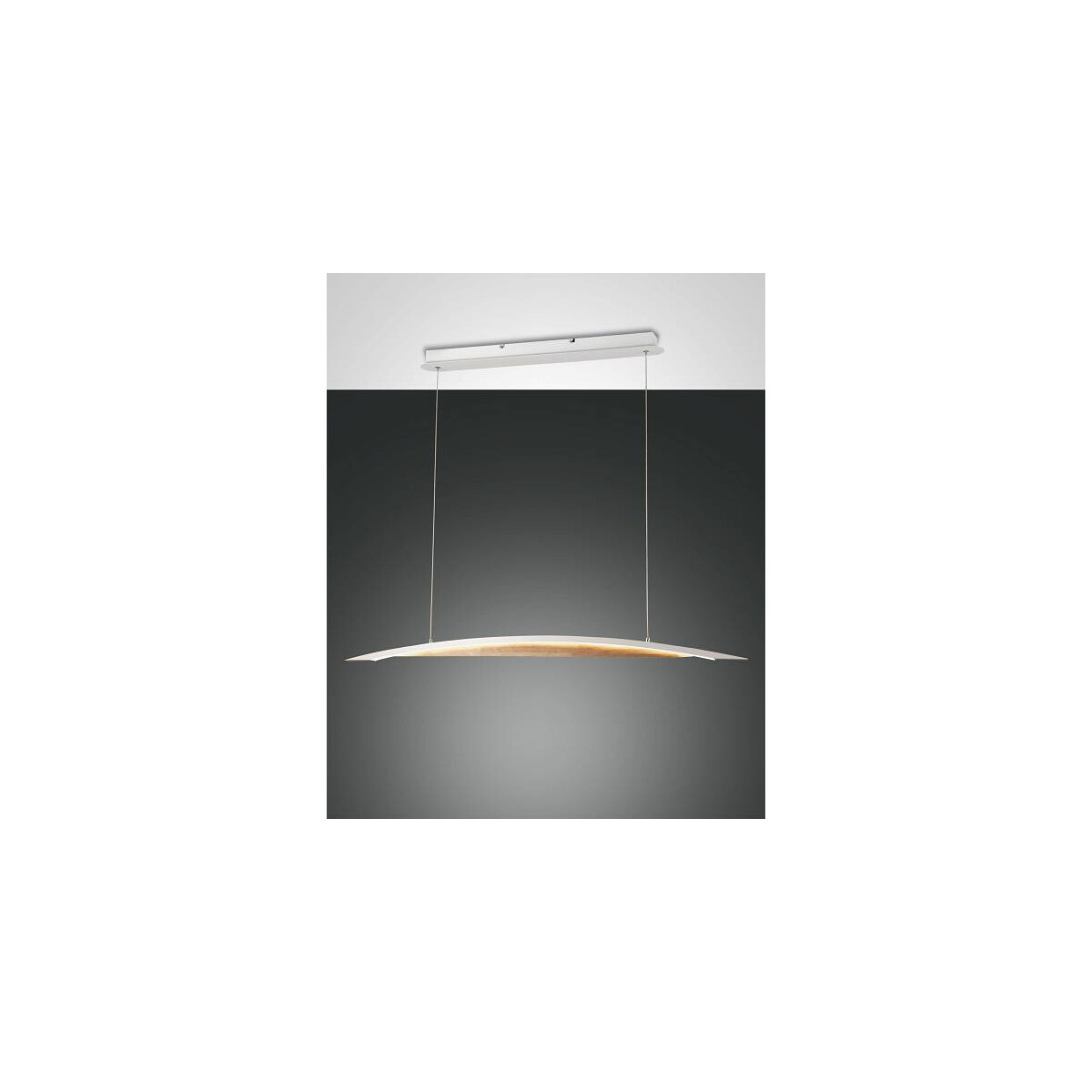 8019282532903 - Fabas Luce Cordoba LED Einbau-Pendelleuchte Deckenleuchte Weißglas