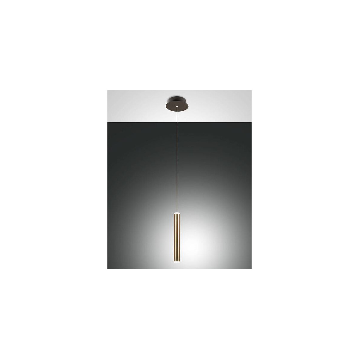 8019282533443 - Fabas Luce Lighting - Fabas Luce led Pendelleuchte Prado in Gold und Schwarz 65W 720lm