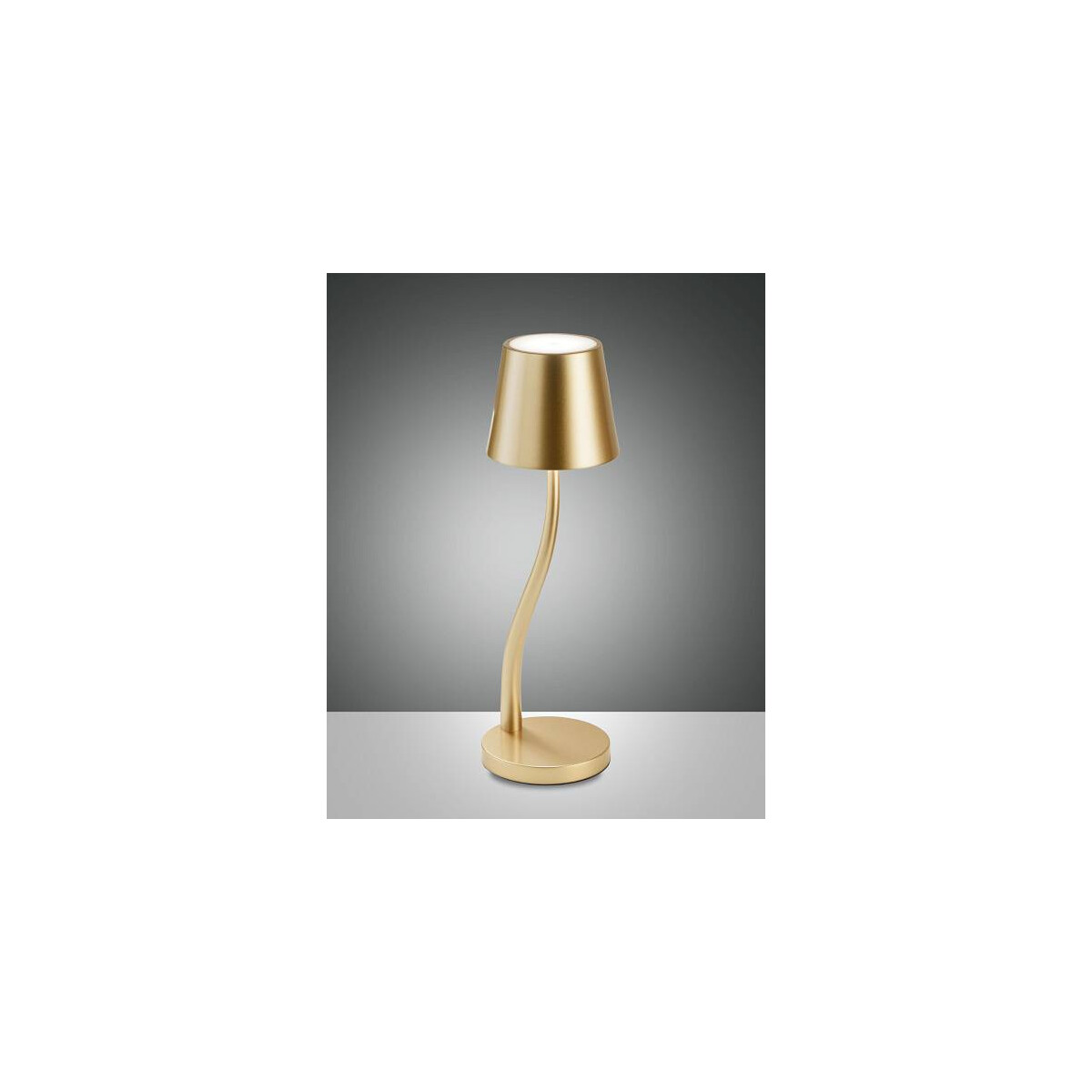 8019282535218 - LED Akku Tischleuchte Judy in Gold 3W 345lm IP54 - yellow