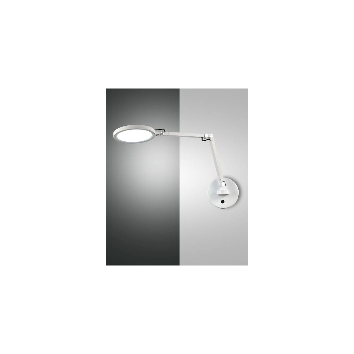 8019282539414 - Regina Wandleuchte LED 1x9W Metall- und Methacrylat weiß