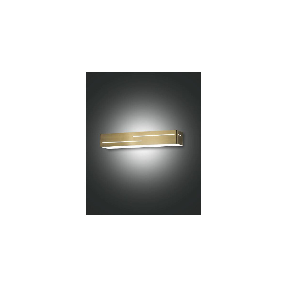 8019282539629 - Banny Wandleuchte LED 1x18W Metall- und Methacrylat Messing satiniert