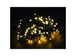 8019959296329 - Iperbriko - Lichter 1000 warmweiße LEDs Länge MT20 + 2 kabel Weihnachtlich beleuchtet