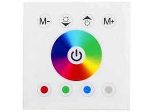 8020052844126 - Memkey - Fernbedienung für Wandpaneel RGBW-LED-Touchpanel-Controller mit Farbdimmer für LED-Streifen Fernbedienung für Wandpaneel