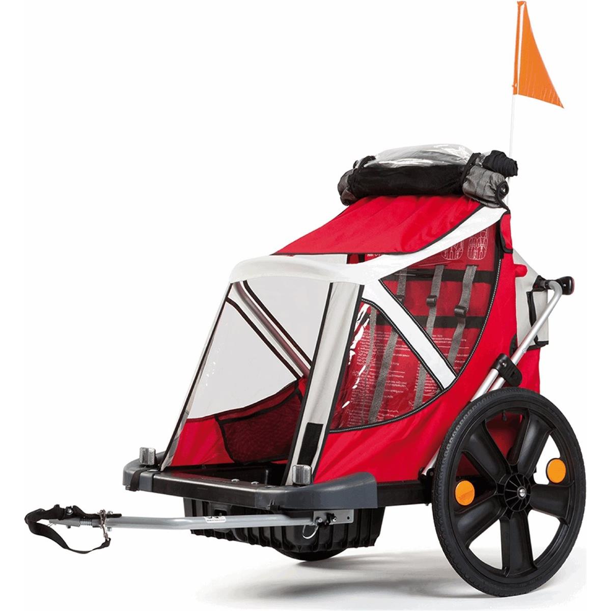 8020092008717 - B-Travel Kinderwagen Rot - Max Tragfähigkeit 35kg