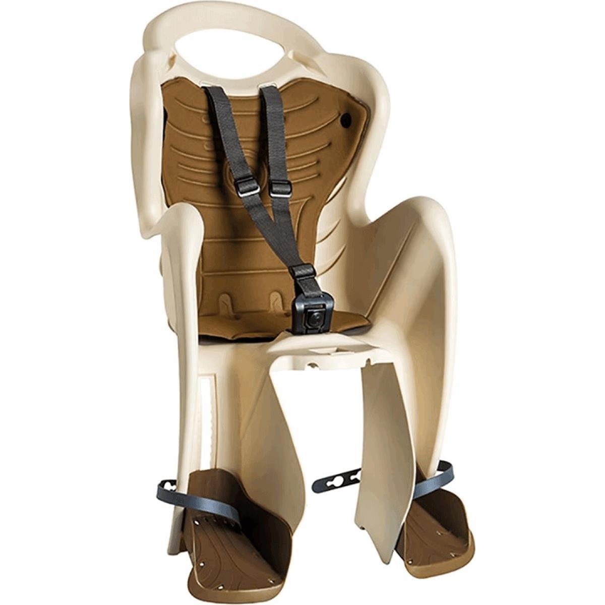 8020092009912 - MR FOX Hinterrad-Sitz für Gepäckträger 22kg Farbe Creme - BELLELLI