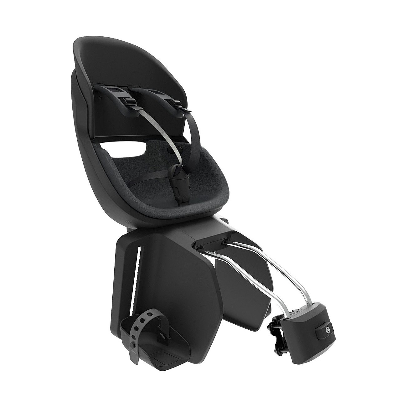 8020092012554 - Icon Fahrradsitz Hinten Rahmenmontage Schwarz