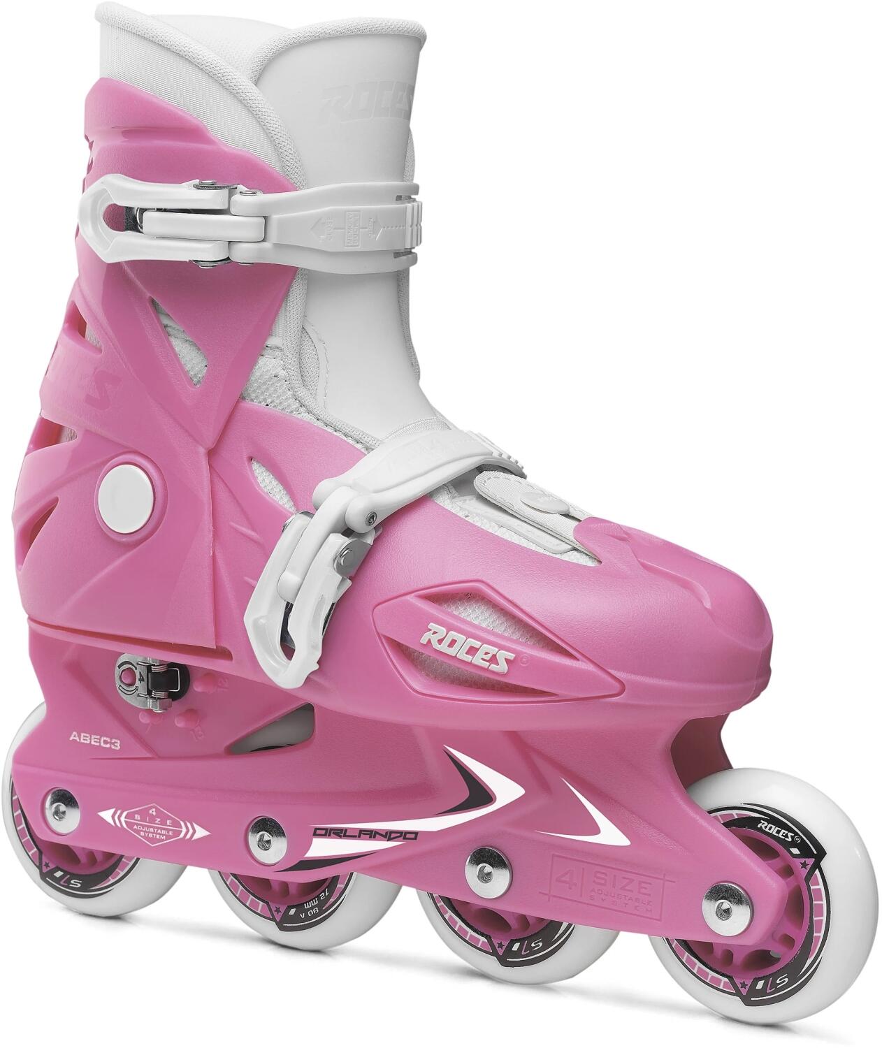 8020187793719 - Kinder Inlineskates Orlando III (Größe 300-350 (Rollen 72 mm) deep pink)