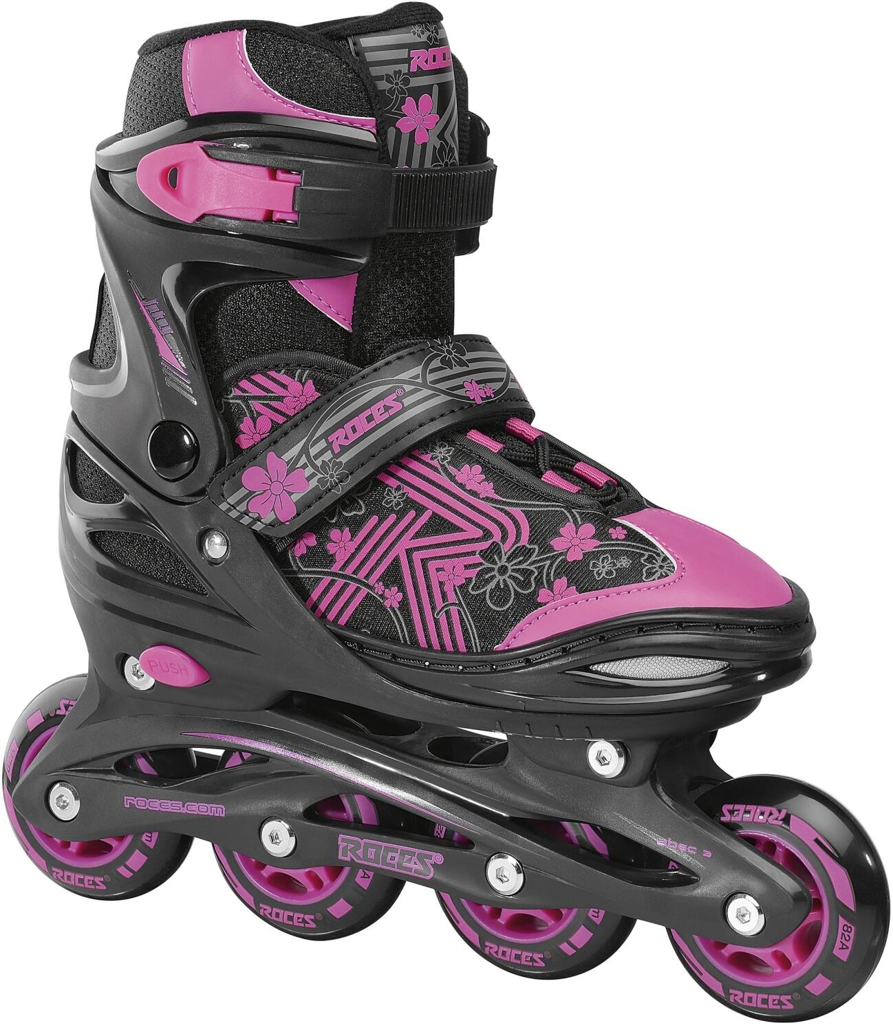 8020187898285 - Kinder Inlineskates Jockey 30 Girl (Größe 260-290 (Rollen 64 mm) black pink)