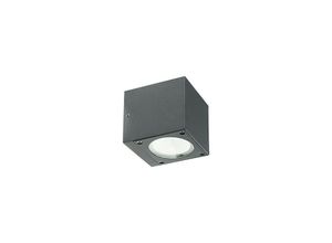 8020588278631 - Iperbriko - Wandleuchte 6W + 6W Led 4000K Graphit Lula Line