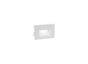 8020588335693 - Iperbriko - Einbau glatt 3W Led 3000K weiße Steckerleitung