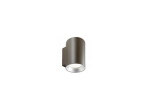 8020588359873 - Iperbriko - Wandleuchte aus Aluminiumdruckguss mit klaren Glasdiffusoren - 20W 2120 Lumen Corten