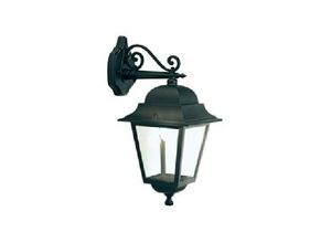 8020588790065 - - Quadrated outdoor applique in low large black 992 06