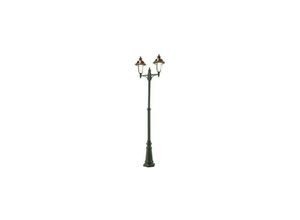 8020588810008 - Iperbriko - Mast mit Struktur aus Aluminium-Druckguss grau und Kupfer für den Außenbereich h 244 cm²