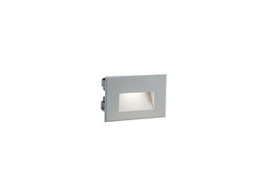 8020588853494 - Iperbriko - Glatte 3W Led 4000K Aluminium-Steckleitung für Einbau