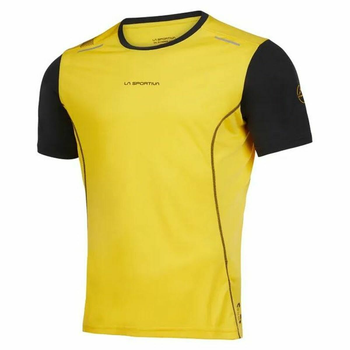 8020647175871 - Herren Kurzarm-T-Shirt La Sportiva Tracer Gelb Schwarz 8020647175871 - Herren Kurzarm-T-Shirt La Sportiva Tracer Gelb Schwarz
