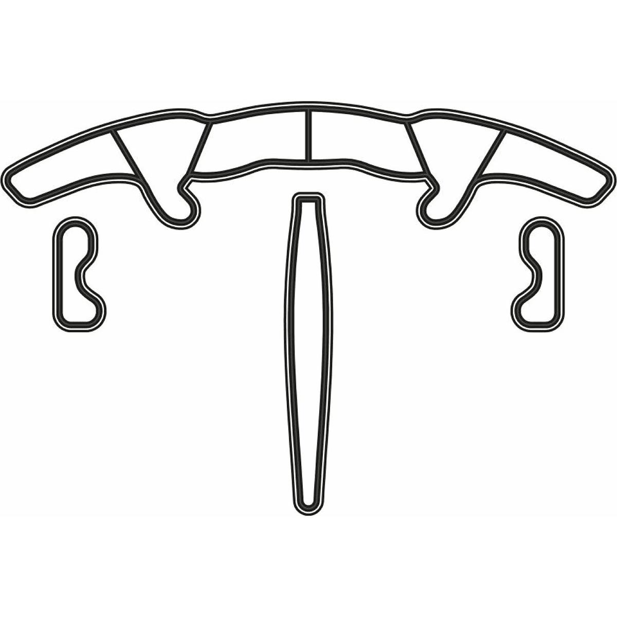 8020838311668 - Waschbare Innenpolsterung SUOMY Glider 15mm - Komfort und Praktikabilität