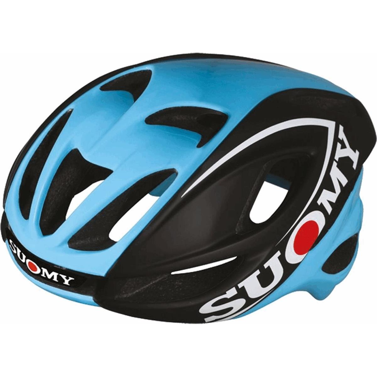 8020838312016 - SUOMY Glider Helm Schwarz Blau Größe L (59-62 cm) - Leicht 240g für Sportaktivitäten