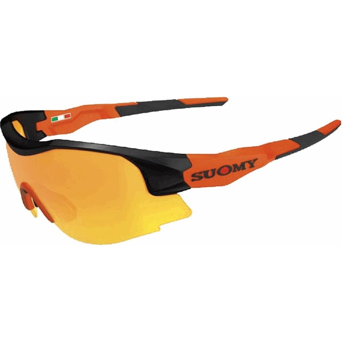 8020838314508 - Fiandre SUOMY Brille Schwarz Orange - Modernes und Auffälliges Design