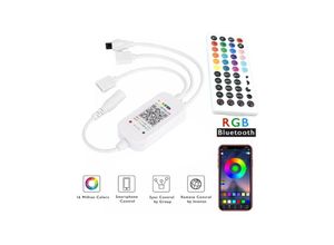 8021000018972 - Trade Shop Traesio - drahtloser wi-fi-controller mit fernbedienung für rgb led-streifen 12V 6A Q-DL50