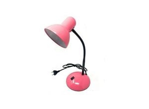 8021000052099 - Trade Shop Traesio - schreibtischlampe mit flexibler arm-tischleuchte für schlafzimmerfarbe Pink - Pink