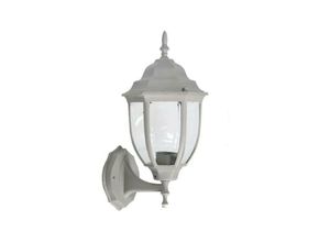 8021000053959 - Trade Shop Traesio - antique garten latern wall lamp outdoor retro wall light ES09 Grau - Grau