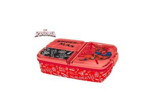 8021000092330 - Trade Shop Traesio - kind snack lunch-box lunch-box für kindergarten spiderman thema