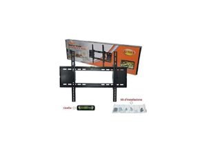 8021000100622 - Trade Shop Traesio - tv-wandhalterung wandhalterung 30″ bis 65″ bis zu 80KG höhe LI-T011