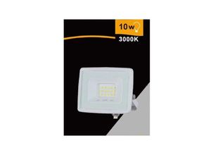 8021000107041 - Trade Shop Traesio - led-scheinwerfer 10 watt 900LM IP65 weisses warmes kaltes licht natürlich EK02-10W-B Warmes Weiß - Warmes Weiß