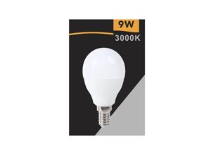 8021000108086 - Trade Shop Traesio - led kugelbirne G45 E14 9W kaltes licht 6500K warm 3000K natürlich 4000K G45T-9W Warmes Weiß - Warmes Weiß