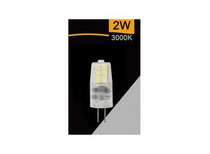 8021000109823 - Trade Shop Traesio - led glühbirne G4 ac dc 12V 2 w 200 lumen licht 4000K 3000K 6500K SPARDC-G4-2W-CE3 Warmes Weiß - Warmes Weiß