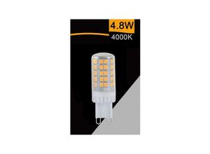 8021000110027 - Trade Shop Traesio - röhrenförmige led smd G9 glühbirne 48W 600LM licht 3000K 6500K 4000K SPARAC-G9-48W-CE5 Naturweiß - Naturweiß 8021000110027 - Trade Shop Traesio - röhrenförmige led smd G9 glühbirne 48W 600LM licht 3000K 6500K 4000K SPARAC-G9-48W-CE5 Naturweiß - Naturweiß