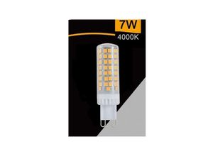 8021000110140 - Trade Shop Traesio - röhrenförmige led smd G9 glühbirne 7 w 820 lm licht 3000K 4000K 6500K SPARAC-G9-7W-CE2 Naturweiß - Naturweiß