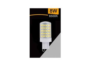 8021000110195 - Trade Shop Traesio - smd G9 led glühbirne 8 watt 880 lm warmes natürliches kaltes licht SPARAC-G9-8W-001 Kühles Weiß - Kühles Weiß