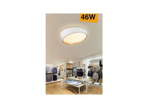 8021000111024 - Trade Shop Traesio - led deckenleuchte 46W modern rund unregelmässig kalt warmes naturlicht C50-B Warmes Weiß - Warmes Weiß