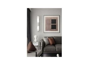 8021000111499 - Trade Shop Traesio - wandleuchte moderne wandleuchte 2XG9 IP20 weiss oder schwarz AQ44 Weiß - Weiß