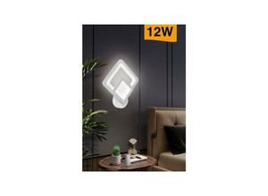 8021000111543 - Trade Shop Traesio - moderne led rhombus 12W wandleuchte drei lichtfarben E82-B3C